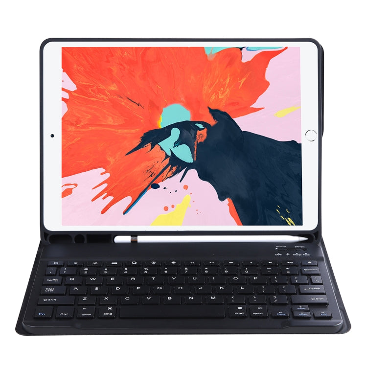 Étui de protection clavier Bluetooth amovible en ABS couleur bonbon avec support et emplacement pour stylet pour iPad Air 4 / Air 5 / Pro 11 pouces (2022 / 2021 / 2020 / 2018)