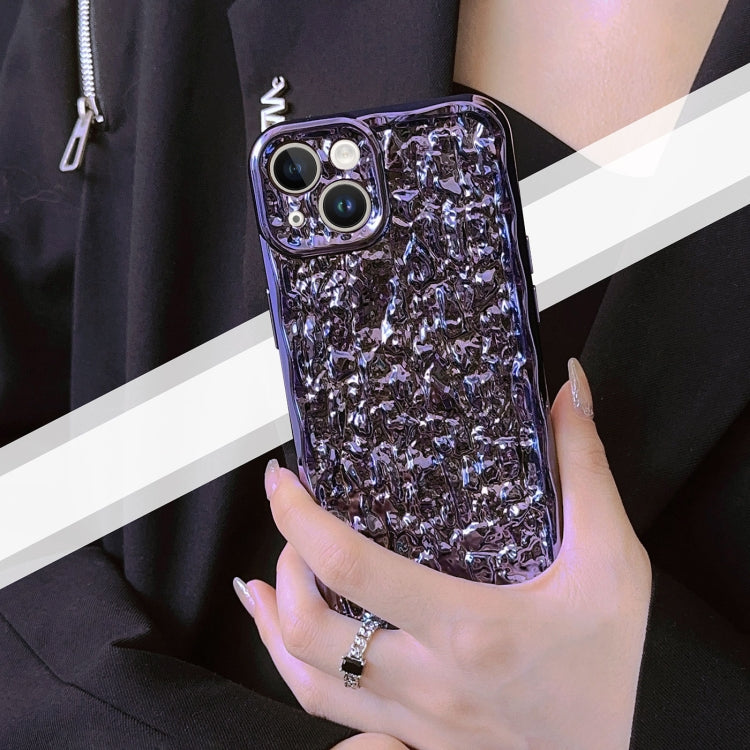 Electroplated 3D Stone Texture TPU Phone Case, Series 2