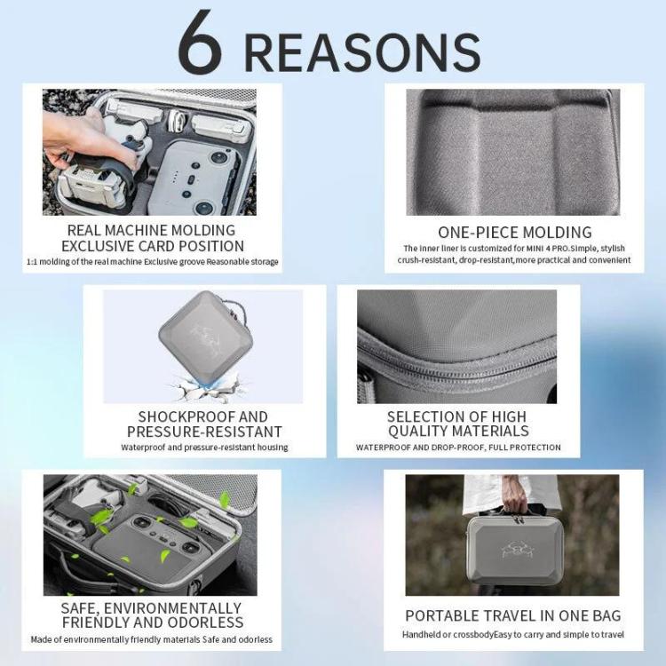 STARTRC Shoulder Storage Bag for DJI Mini 4 Pro