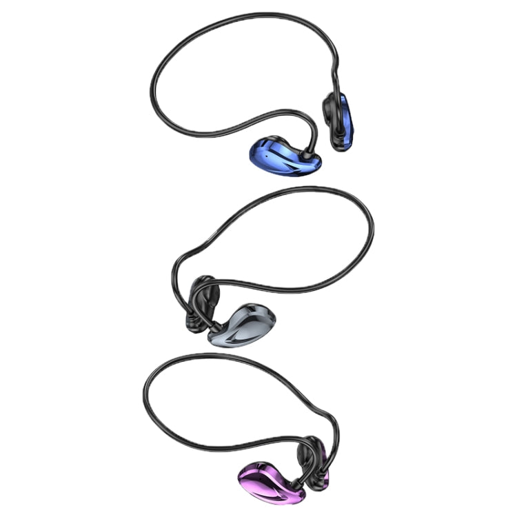 A60 Open Air Conduction Built-in Microphone Wireless Bluetooth Neckband Earphone, A60