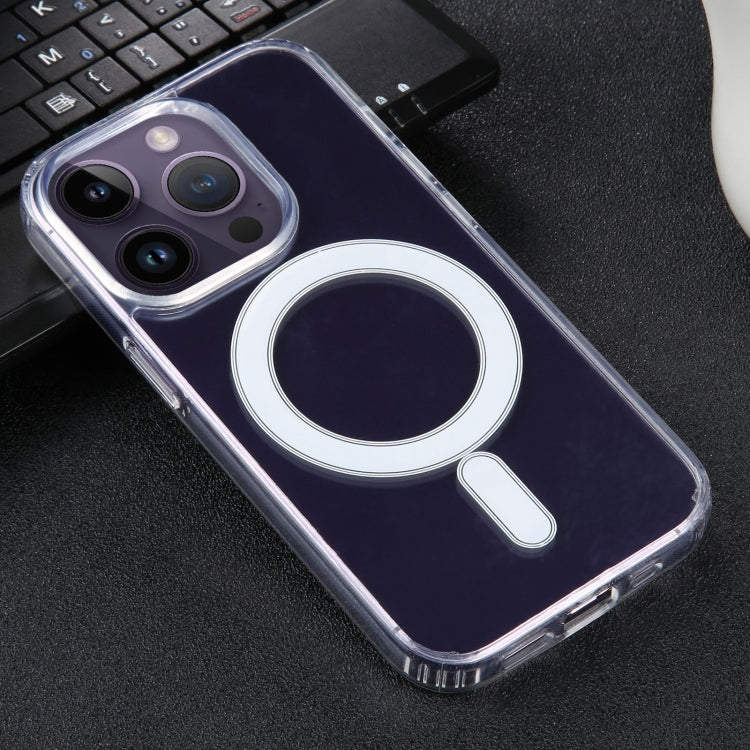 GEBEI MagSafe Magnetic Transparent Phone Case, For iPhone 15 Pro Max, For iPhone 15 Pro, For iPhone 15 Plus, For iPhone 15