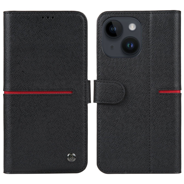 GEBEI Top-grain Horizontal Flip Leather Phone Case