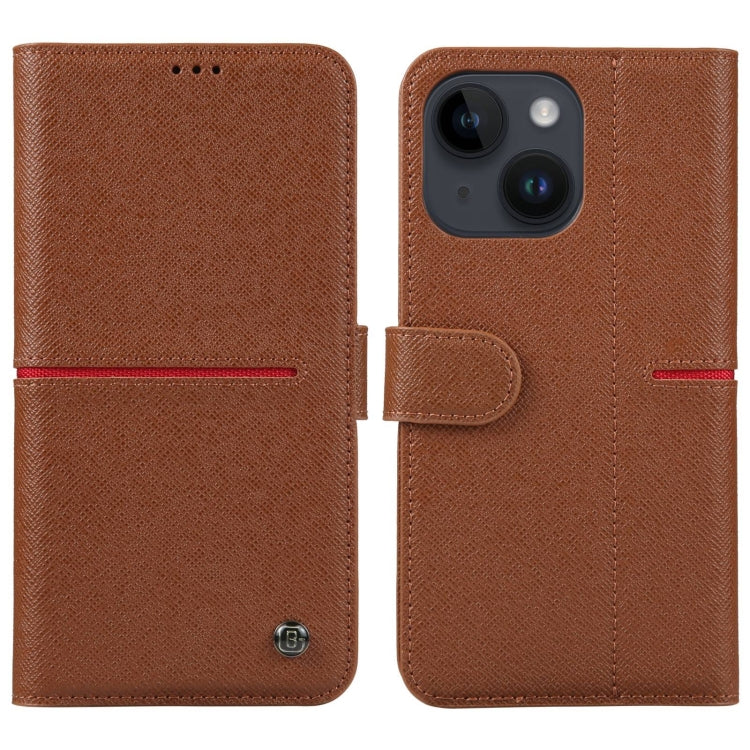 GEBEI Top-grain Horizontal Flip Leather Phone Case
