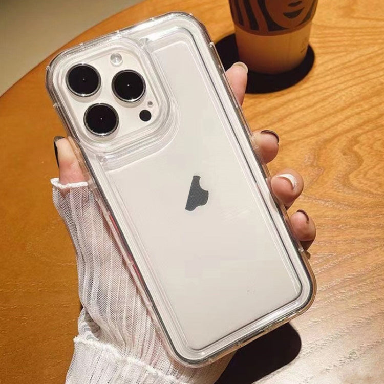 Airbag Transparent  TPU Phone Case, For iPhone 15 Pro Max, For iPhone 15 Pro, For iPhone 15 Plus, For iPhone 15