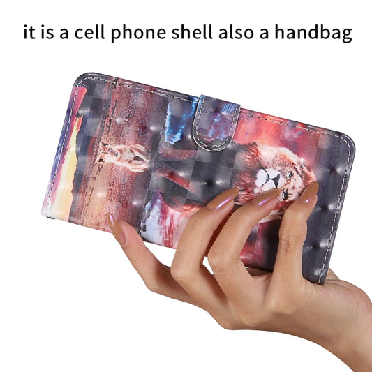 Detailed 3D art pattern phone case with rotating stand and card compartments