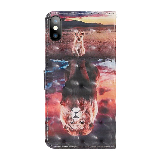 iPhone XS Max flip case with stand holder, card slots, and protective TPU interior