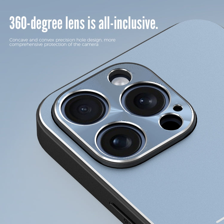 R-JUST RJ52 3-Line Style Metal TPU Shockproof Phone Case