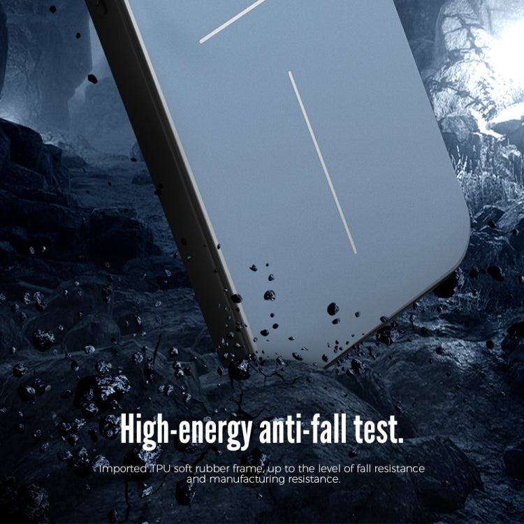 R-JUST RJ52 3-Line Style Metal TPU Shockproof Phone Case