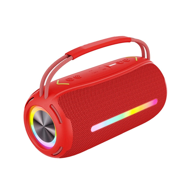 T&G X360 20W RGB Colorful Bluetooth Speaker Portable Outdoor 3D Stereo Speaker, X360