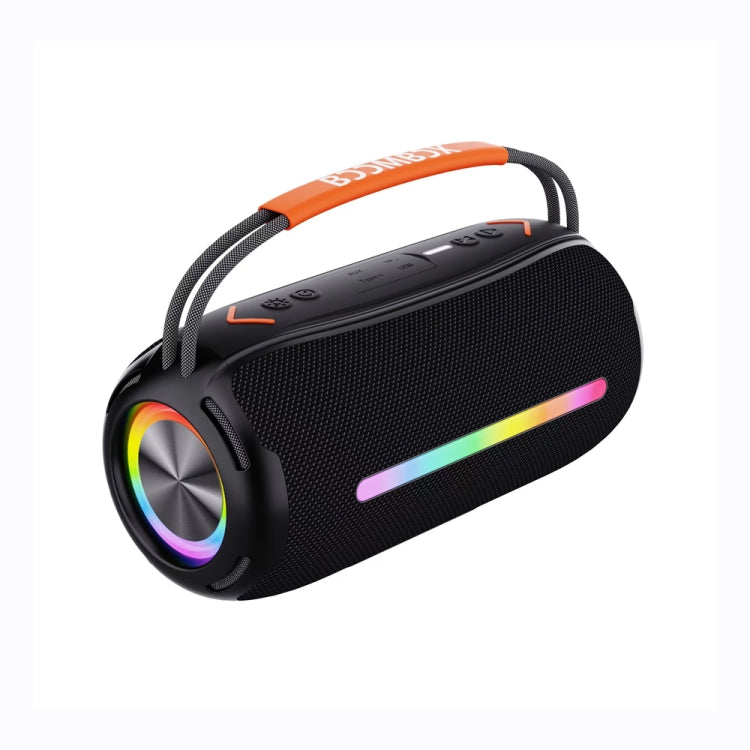 T&G X360 20W RGB Colorful Bluetooth Speaker Portable Outdoor 3D Stereo Speaker, X360
