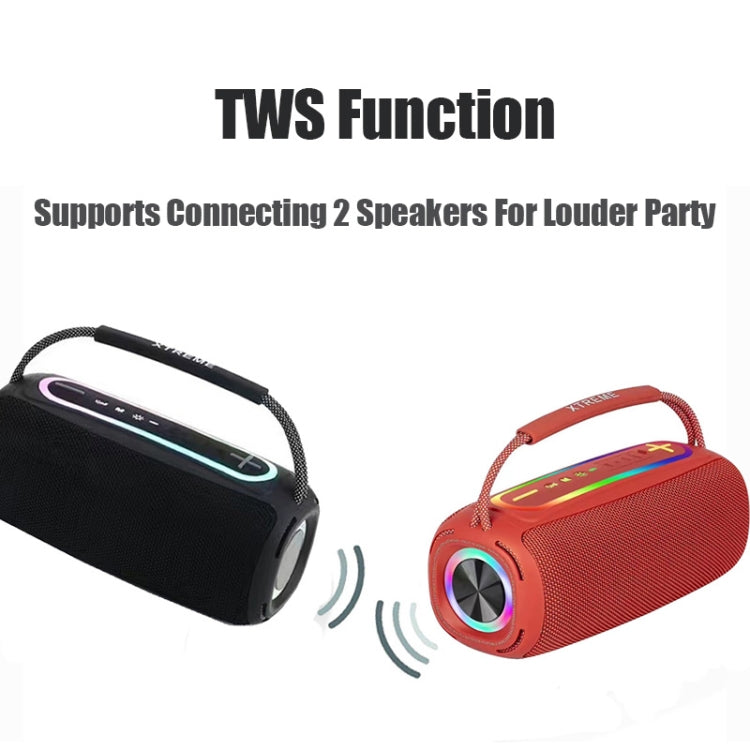 T&G P11 Pro 20W Portable 3D Stereo Bluetooth Speaker with RGB Colorful Light, P11 Pro