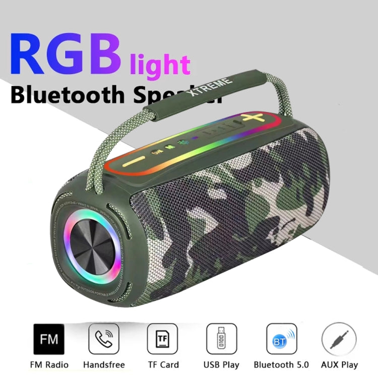 T&G P11 Pro 20W Portable 3D Stereo Bluetooth Speaker with RGB Colorful Light, P11 Pro