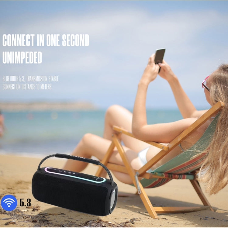 T&G P11 Pro 20W Portable 3D Stereo Bluetooth Speaker with RGB Colorful Light, P11 Pro
