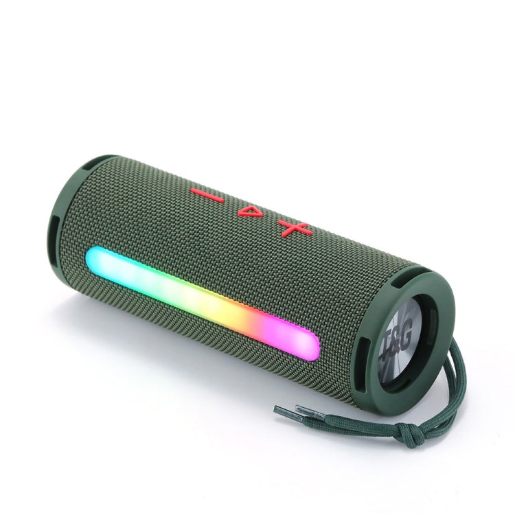 T&G TG374 Portable 3D Stereo Bluetooth Speaker Subwoofer Support FM / TF Card / RGB Light, TG374