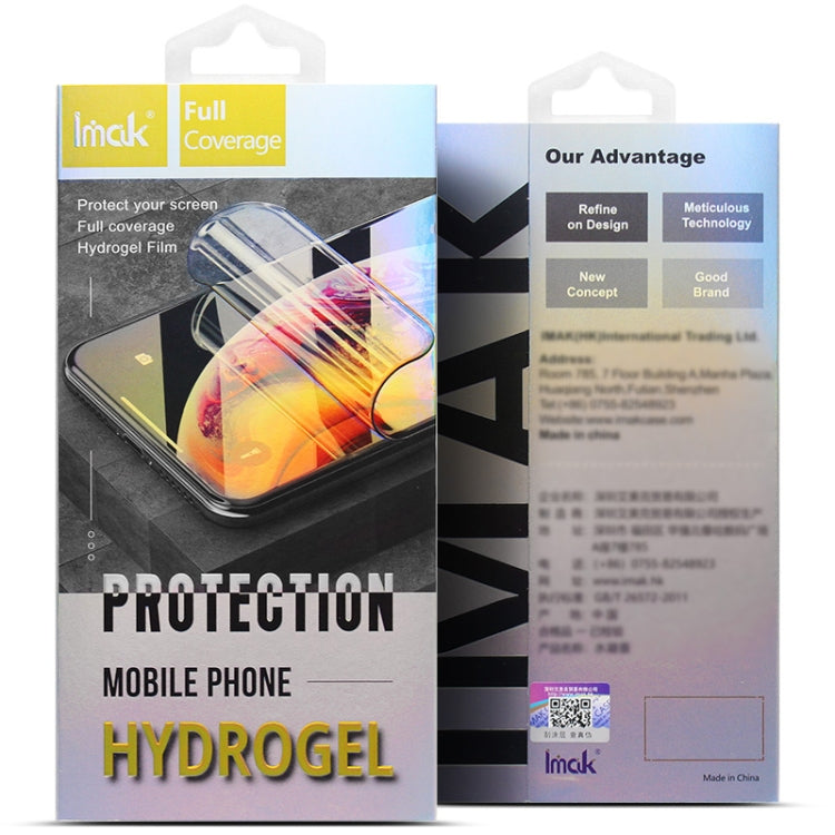 2pcs/Set imak Curved Hydrogel Film Pnone Back Protector, For iPhone 15 Pro Max, For iPhone 15 Pro, For iPhone 15 Plus, For iPhone 15