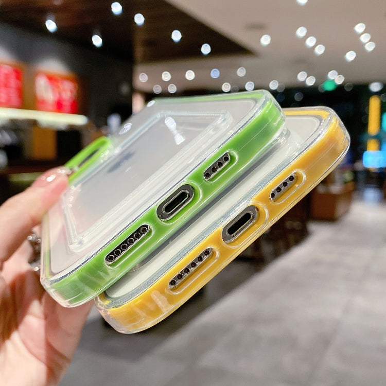 360 Clear PC Hybrid  TPU Phone Case with Card Slot, For iPhone 15 Pro Max, For iPhone 15 Pro
