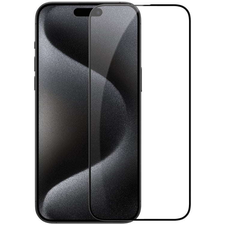 NILLKIN CP+Pro Explosion-proof Tempered Glass Film, For iPhone 16 Pro Max, For iPhone 16 Pro, For iPhone 16 Plus, For iPhone 16, For iPhone 15 Pro Max, For iPhone 15