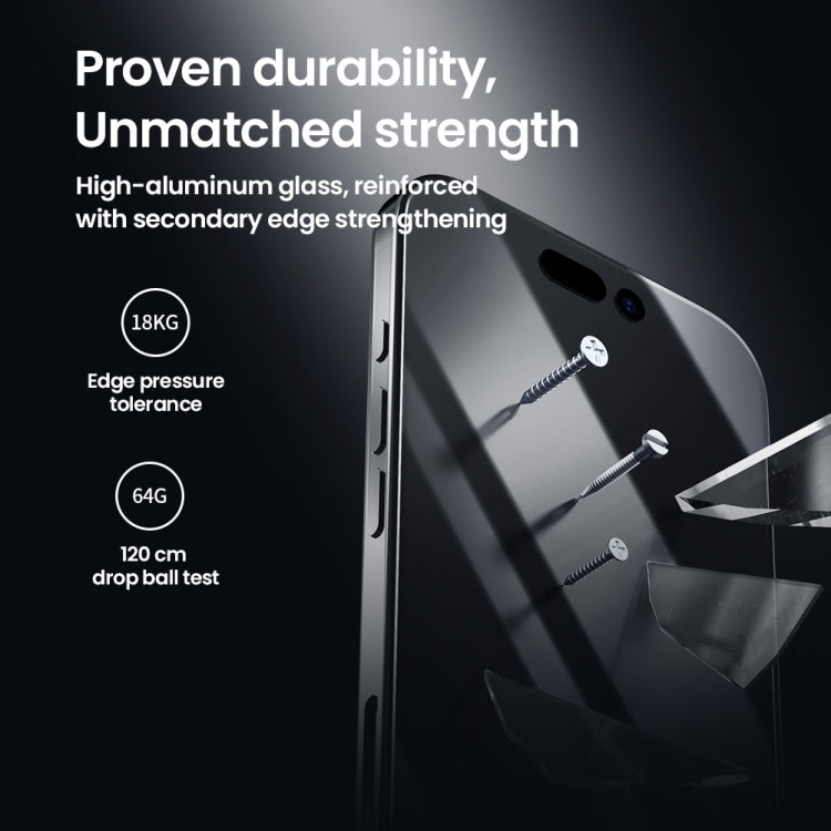 NILLKIN CP+Pro Explosion-proof Tempered Glass Film, For iPhone 16 Pro Max, For iPhone 16 Pro, For iPhone 16 Plus, For iPhone 16, For iPhone 15 Pro Max, For iPhone 15
