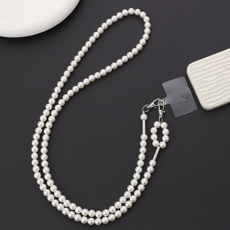 Metal Chain Crossbody Chain Phone Lanyard with Clip,Length: 1.25m