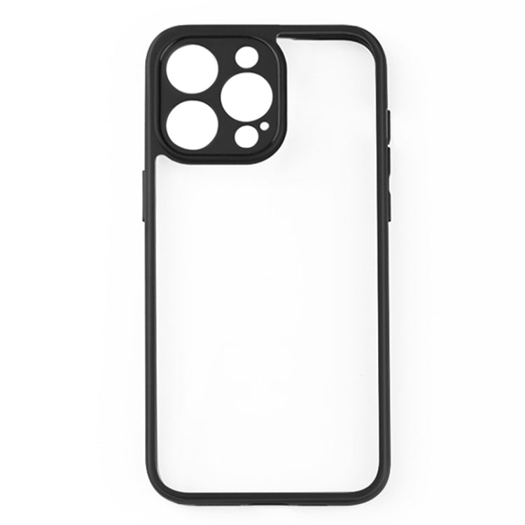 Fine Pore Frosted TPU + Transparent PC Phone Case, For iPhone 15 Pro Max, For iPhone 15 Pro, For iPhone 15 Plus, For iPhone 15