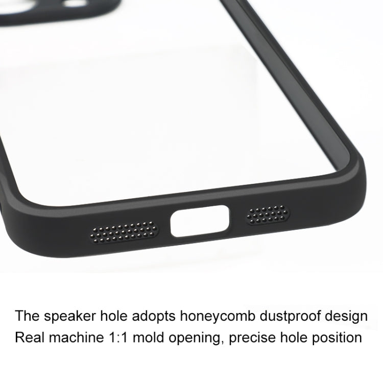 Fine Pore Frosted TPU + Transparent PC Phone Case, For iPhone 15 Pro Max, For iPhone 15 Pro, For iPhone 15 Plus, For iPhone 15