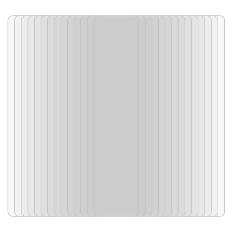 Lot de 25 films en verre trempé antidéflagrants 9H HD pour Samsung Galaxy Tab S10 FE / S7, Samsung Galaxy Tab S7+ / S9 FE+, BBK S5 Pro