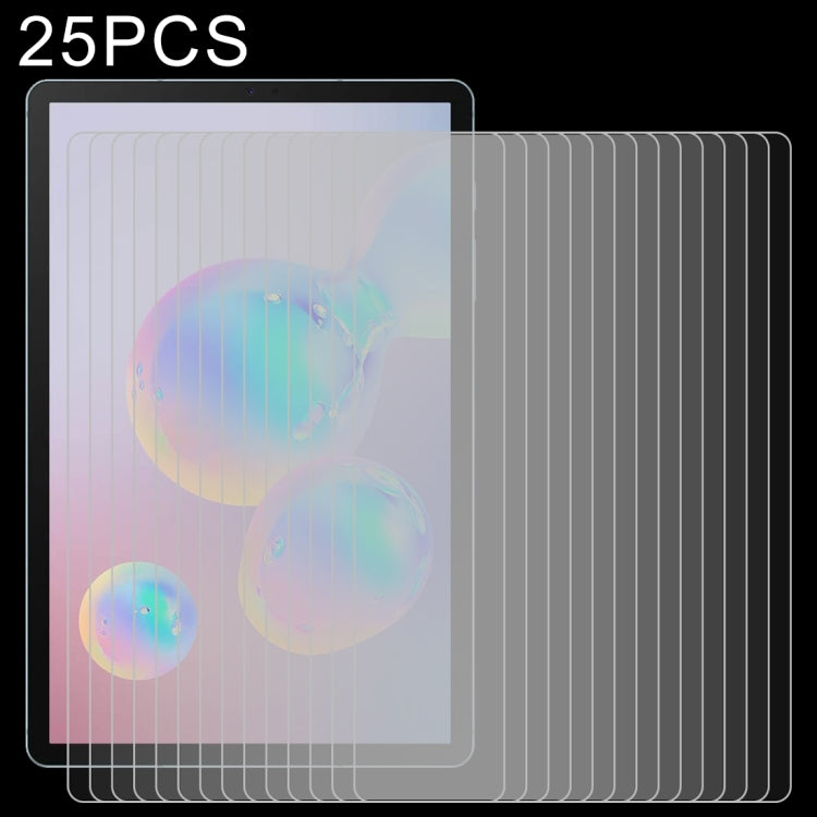 Lot de 25 films en verre trempé antidéflagrants 9H HD pour Samsung Galaxy Tab S10 FE / S7, Samsung Galaxy Tab S7+ / S9 FE+, BBK S5 Pro