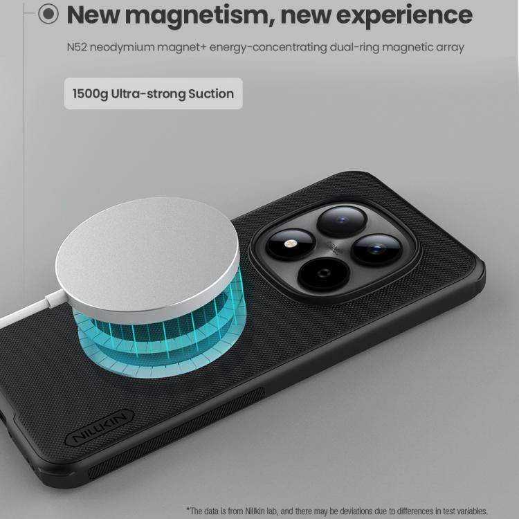 NILLKIN Frosted Shield Pro Magnetic Phone Case, For Redmi Note 15 Pro+ 5G Global 163.3mm, For Redmi K90 / Poco F8 Pro, For Redmi Note 15 Pro 5G Global 163.6mm, For Redmi Note 14 Pro+ 5G