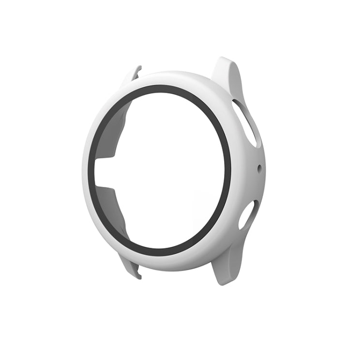 PC Protective Case with Tempered Glass Film, For Samsung Galaxy Watch Active 2 40mm, For Samsung Galaxy Watch Active 2 44mm