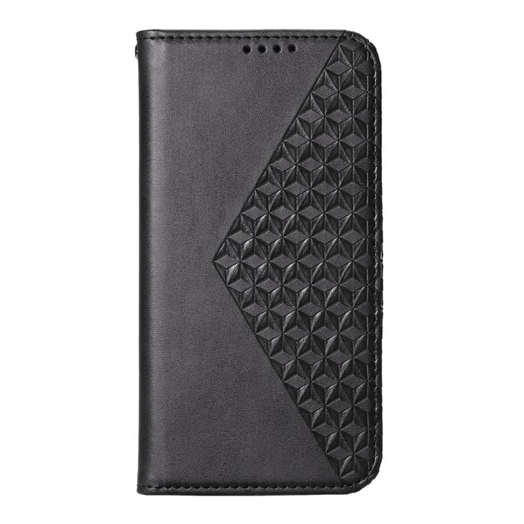 Cubic Grid Calf Texture Magnetic Leather Phone Case, For iPhone 17 Pro Max, For iPhone 17 Pro, For iPhone 17, For iPhone 17 Air
