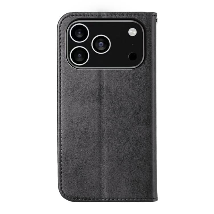 Cubic Grid Calf Texture Magnetic Leather Phone Case, For iPhone 17 Pro Max, For iPhone 17 Pro, For iPhone 17, For iPhone 17 Air