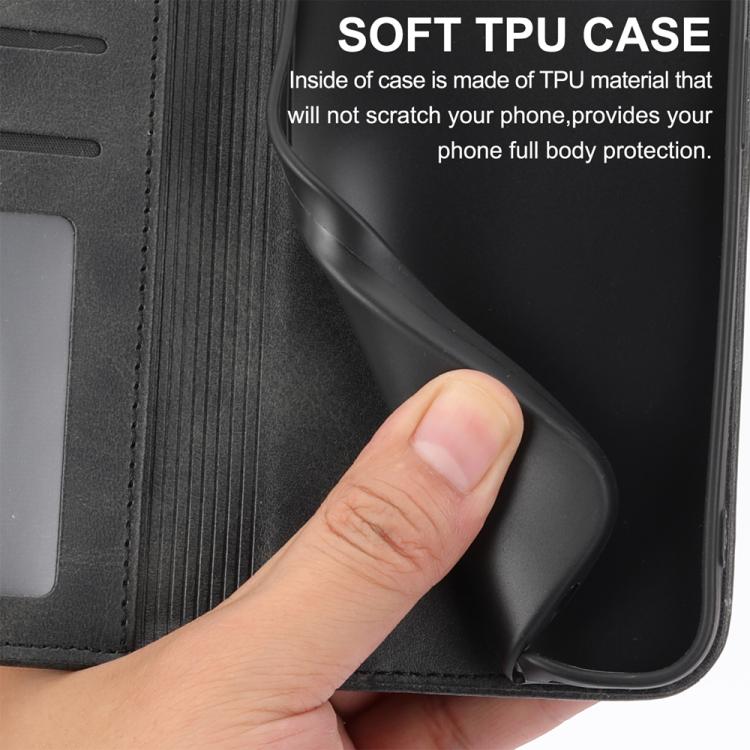 Cubic Grid Calf Texture Magnetic Leather Phone Case, For iPhone 17 Pro Max, For iPhone 17 Pro, For iPhone 17, For iPhone 17 Air