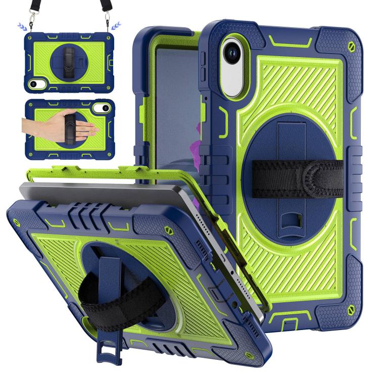 360 Degree Rotation PC Contrast Silicone Tablet Case