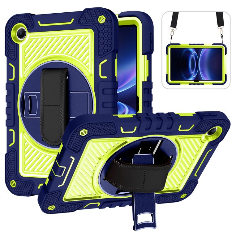 360 Degree Rotation PC Contrast Silicone Tablet Case, For Xiaomi Redmi Pad 2 SE 9.7 2026, For Xiaomi Redmi Pad 2, For Xiaomi Pad 7 / 7 Pro, For Redmi Pad SE 8.7 4G