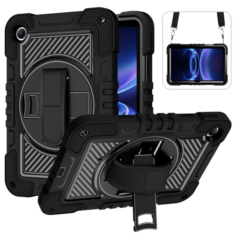 360 Degree Rotation PC Contrast Silicone Tablet Case, For Xiaomi Redmi Pad 2 SE 9.7 2026, For Xiaomi Redmi Pad 2, For Xiaomi Pad 7 / 7 Pro, For Redmi Pad SE 8.7 4G