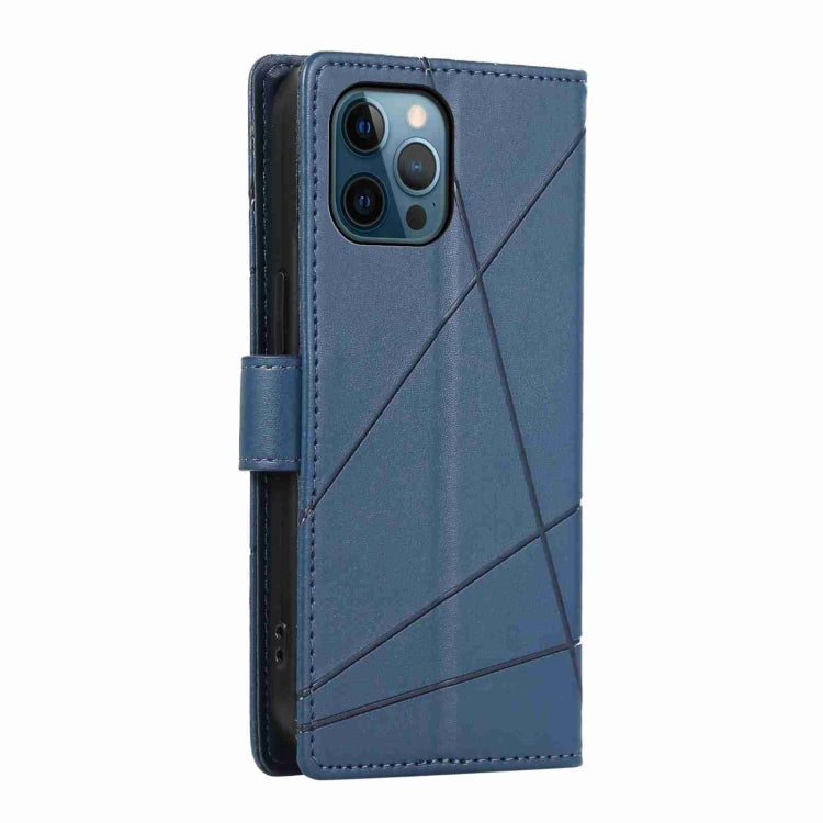 PU Genuine Leather Texture Embossed Line Phone Case, For iPhone 12 Pro, For iPhone 12 mini, For iPhone 11 Pro Max, For iPhone 11