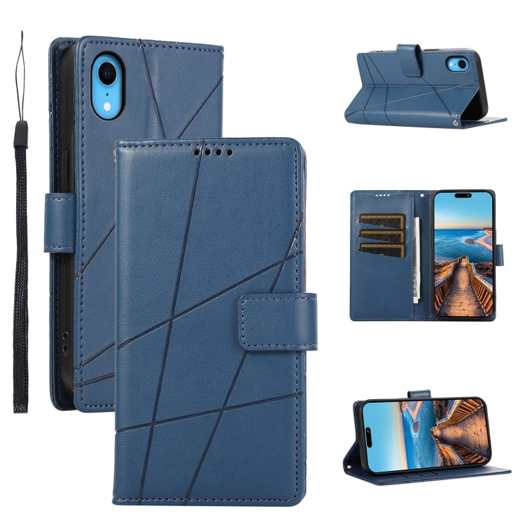 PU Genuine Leather Texture Embossed Line Phone Case, For iPhone 11 Pro, For iPhone XS / X, For iPhone XR, For iPhone XS Max