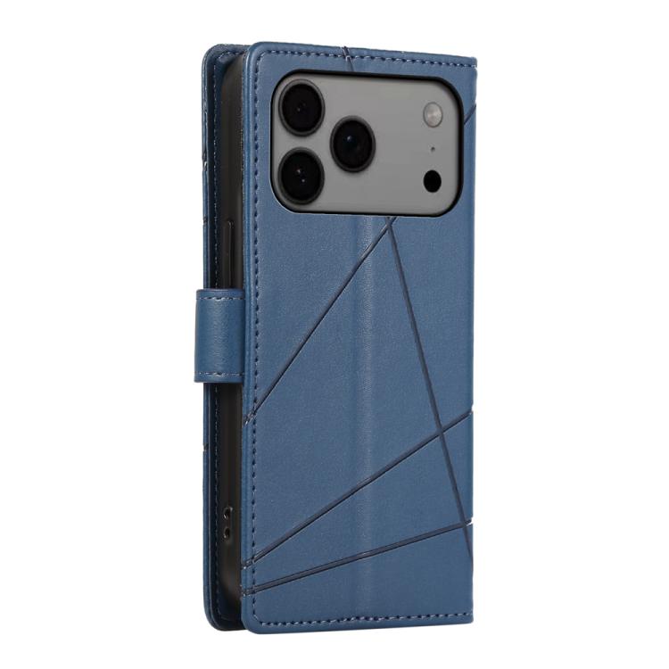 PU Genuine Leather Texture Embossed Line Phone Case, For iPhone 17 Pro Max, For iPhone 17 Pro, For iPhone 17, For iPhone 17 Air