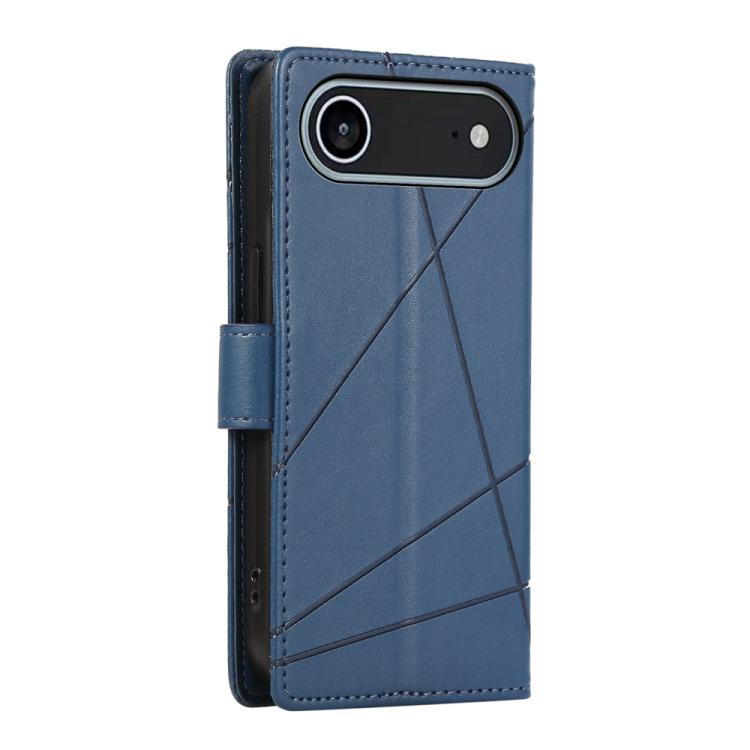 PU Genuine Leather Texture Embossed Line Phone Case, iPhone 16e, For iPhone 16 Pro Max, For iPhone 16 Pro, For iPhone 16 Plus