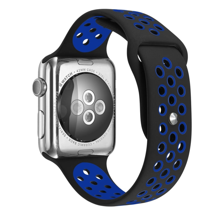Sport Silicone Watchband Standard Edition, For Apple Watch Series 7 41mm / 6 & SE & 5 & 4 40mm / 3 & 2 & 1 38mm