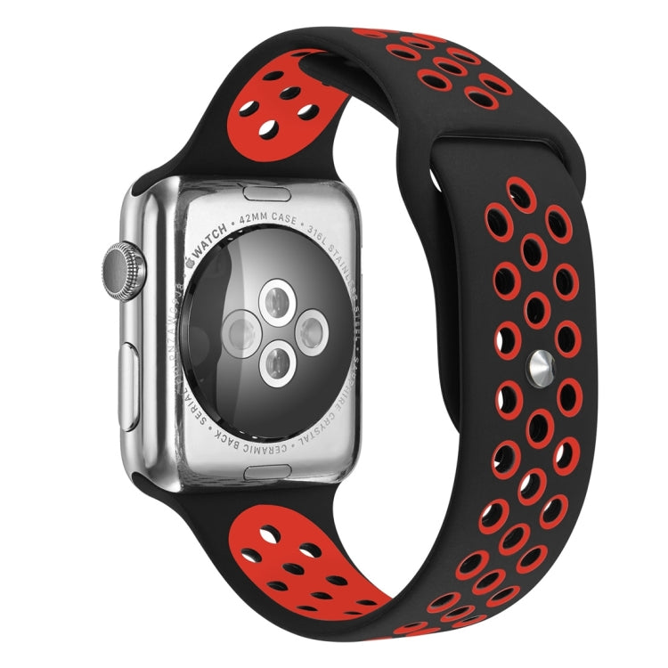 Sport Silicone Watchband Standard Edition, For Apple Watch Series 7 41mm / 6 & SE & 5 & 4 40mm / 3 & 2 & 1 38mm