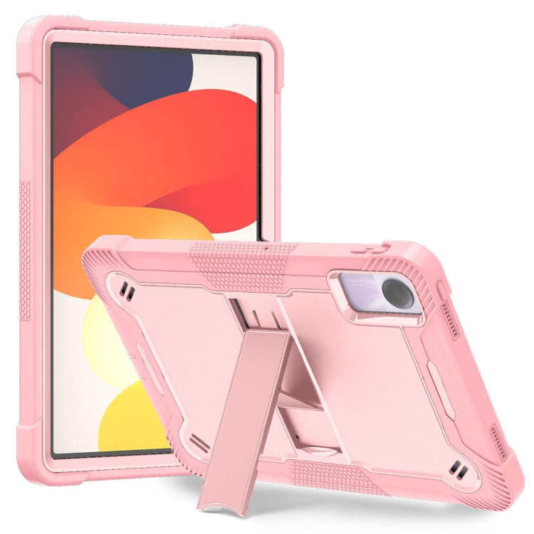 Shockproof Silicone Hybrid PC Tablet Case with Holder, For Xiaomi Redmi Pad SE 8.7, For Xiaomi Redmi Pad SE, For Xiaomi Pad 6