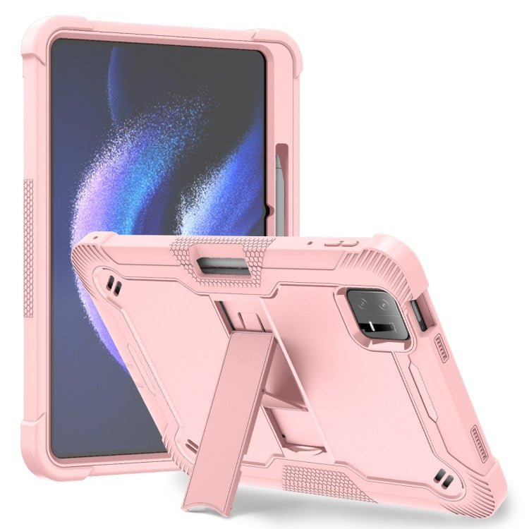 Shockproof Silicone Hybrid PC Tablet Case with Holder, For Xiaomi Redmi Pad SE 8.7, For Xiaomi Redmi Pad SE, For Xiaomi Pad 6