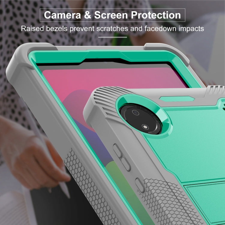 Shockproof Silicone Hybrid PC Tablet Case with Holder, For Xiaomi Redmi Pad SE 8.7, For Xiaomi Redmi Pad SE, For Xiaomi Pad 6