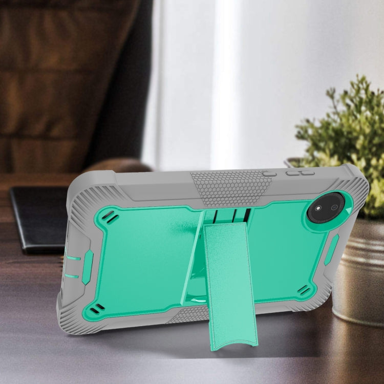 Shockproof Silicone Hybrid PC Tablet Case with Holder, For Xiaomi Redmi Pad SE 8.7, For Xiaomi Redmi Pad SE, For Xiaomi Pad 6