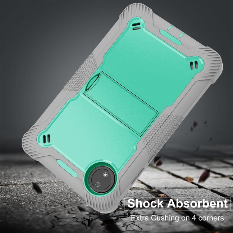 Shockproof Silicone Hybrid PC Tablet Case with Holder, For Xiaomi Redmi Pad SE 8.7, For Xiaomi Redmi Pad SE, For Xiaomi Pad 6