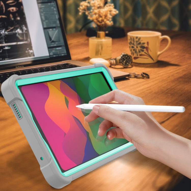 Shockproof Silicone Hybrid PC Tablet Case with Holder, For Xiaomi Redmi Pad SE 8.7, For Xiaomi Redmi Pad SE, For Xiaomi Pad 6