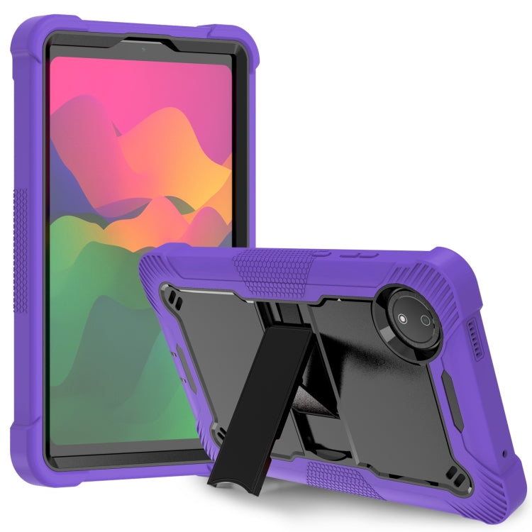 Shockproof Silicone Hybrid PC Tablet Case with Holder, For Xiaomi Redmi Pad SE 8.7, For Xiaomi Redmi Pad SE, For Xiaomi Pad 6