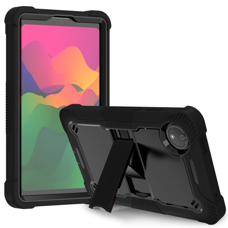 Shockproof Silicone Hybrid PC Tablet Case with Holder, For Xiaomi Redmi Pad SE 8.7, For Xiaomi Redmi Pad SE, For Xiaomi Pad 6