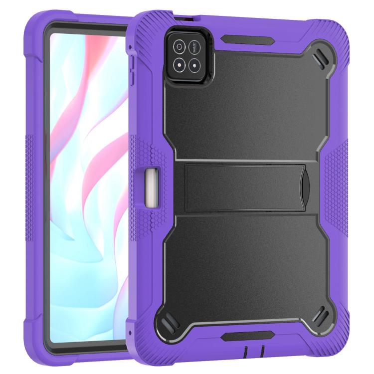 Shockproof Silicone Hybrid PC Tablet Case with Holder